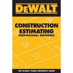 DEWALT Construction Estimating Professional Refere